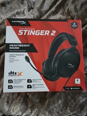 HyperX Cloud Stinger 2 Core Gaming Headset for Playstation Over-Ear Headset - Image 1 of 4