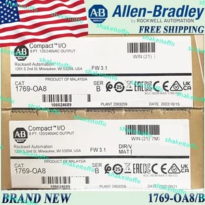 New Sealed Allen-Bradley 1769-OA8 CompactLogix 8Pt 240VAC D/O Module FreeShip US - Picture 1 of 5