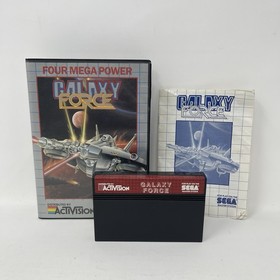 Galaxy Force Sega Master System SMS Authentic Variant CIB w/Manual - Tested