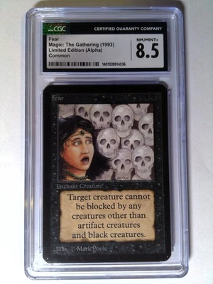 MTG Fear Alpha CGC 8.5 - Image 1 of 2