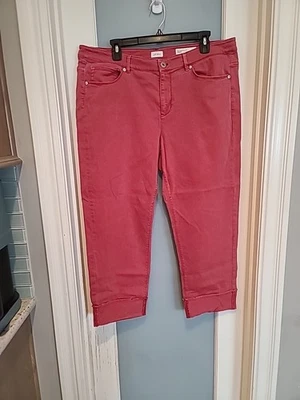 Pantalones cortos de mezclilla para mujer J. Jill corte auténtico talla 16 Foto 1 de 4