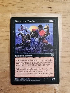 Gravebane Zombie - Mirage - MTG Magic - Common - Black Creature - Bild 1 von 1