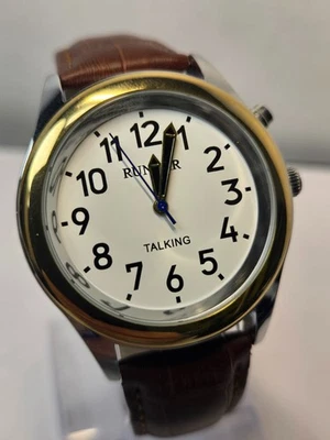 Runcar American English Talking Watch Speaks Clear & Loud Time & Date New! - Image 1 of 4