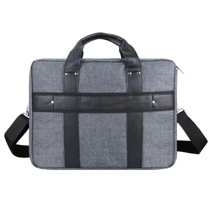 Organizer Laptoptasche für 10-12 Zoll Geräte mit Taschen - Grau - Bild 1 von 5
