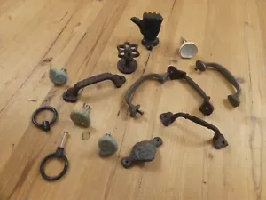 14 pomelli estraibili cassetti ghisa rivendita mercatino delle pulci steampunk **leggi avere problemi* - Foto 1 di 13