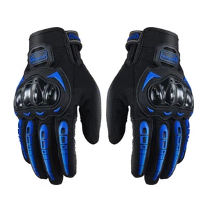 Motorcycle Gloves Touch Screen Full Finger Riding Gloves for Men ATV MTB Guantes - Picture 1 of 13