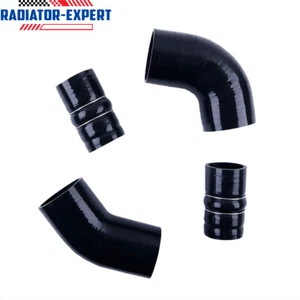 SILICONE INTERCOOLER BOOT HOSE FIT CHEVROLET GMC 6.6L DURAMAX LLY 2004-2005 - Picture 1 of 8