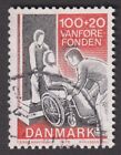 Denmark 1976 The Foundation Of The Disabled. 100+20 Øre  Good Used  (P601)