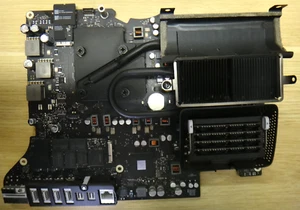 Apple iMac AIO 27" 2012 A1419 Motherboard 31PIQMB00H0 Quad-Core i7 32GB RAM DD3 - Picture 1 of 2