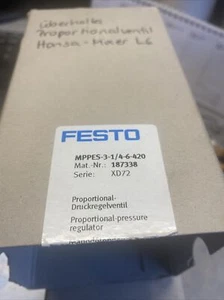 Valvola di regolazione pressione proporzionale Festo MPPE-3-1/4-6-420 187338 V172 - Foto 1 di 7