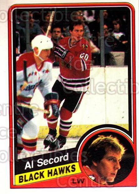1984-85 O-Pee-Chee #46 Al Secord - Image 1 of 1