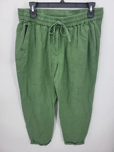 Pantalones J Crew para mujer 10 verdes bolsillos para piernas de barril ropa de calle Y3K informales - Imagen 1 de 8