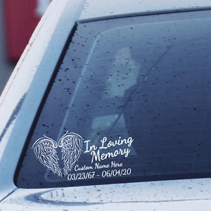 In liebevoller Erinnerung Aufkleber Sticker - Custom Memorial Decal - Custom Memorial Sticker - Bild 1 von 4