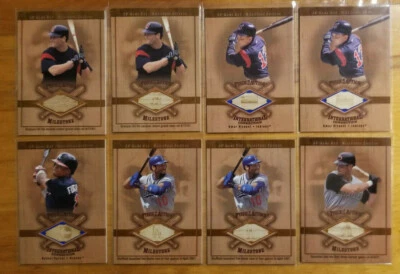 2001 SP Game Bat Milestone Piece of the Action w/International you pick choice - Image 1 of 4