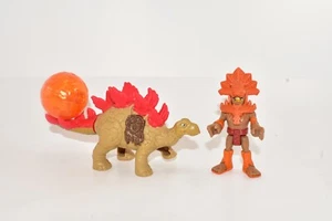 2015 FISHER - PRICE IMAGINEXT STEGOSAURUS ACTION FIGURE COMPLETE - Picture 1 of 10