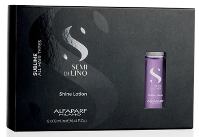 ALFAPARF MILANO Semi Di Lino Iluminador Brillo Loción Rosa 12 viales NUEVO  Foto 1 de 1