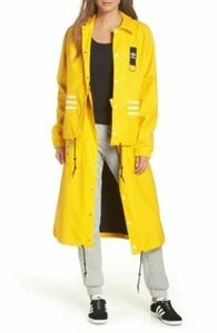 Adidas x Olivia LeBlanc Womens Convertible Trench Coat Skirt BOGOLD 2XS NEW - Picture 1 of 6