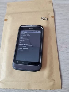 HTC Wildfire S - black (Unlocked) Smartphone - Zdjęcie 1 z 2