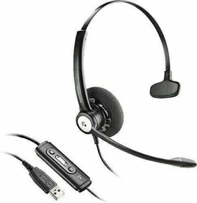 Plantronics Blackwire C610-M USB Noise-Canceling Black Headset New - Image 1 of 4