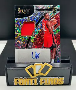 2021-22 Select Usman Garuba RPA Rookie Patch Auto Disco Rockets RC RPA - Foto 1 di 3