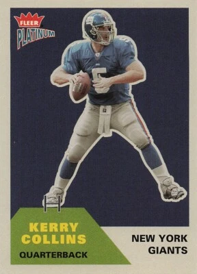 2002 Fleer Platinum #113 Kerry Collins - Image 1 of 2