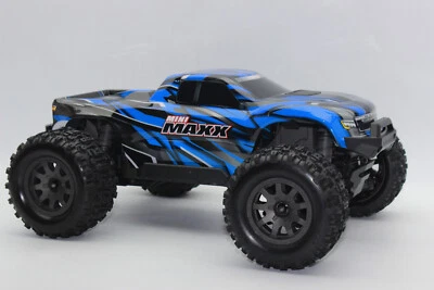 Traxxas TRX 107154 1 BLAU  Mini Maxx BL-2S Brushless 4WD NEU OVP - Bild 1 von 4