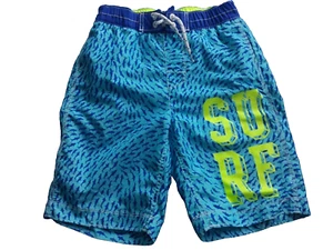 GAP KIDS SIZE L (10) SHARK PRINT SWIM TRUNKS - Picture 1 of 6