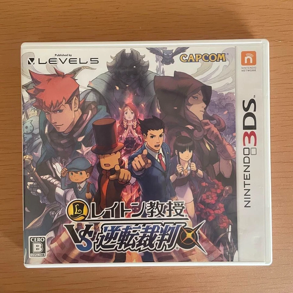 DS126　Professor Layton vs Phoenix Wright Ace Attorney Nintendo 3DS - Image 1 of 1
