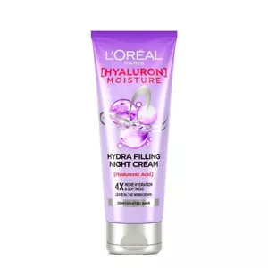 L'Oréal Paris Filling Night Cream Leave In Hair Cream With Hyaluronic Acid-180ML - Picture 1 of 6