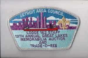 Detroit Area Council SA-142 CSP 13th Annual Memorabilia Auction and TOR (55 Made - Picture 1 of 1