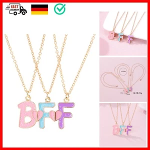 Hifot 3 Stück Halskette Damen Gold Freundschaftskette, Bff Ketten für 3 Mädch... - Bild 1 von 8