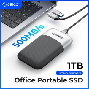 ORICO Portable SSD 500MB/S Externe Festplatte 1TB 512GB USB 3.1 Typ-C PSSD - Bild 1 von 13