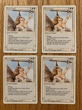(x4) Serra Angel - MTG /{Revised Edition} / Actual Pics / MP / Fast Ship