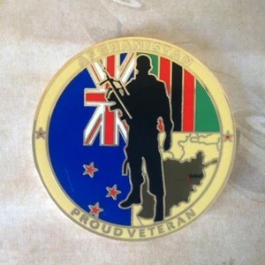 New Zealand Afghanistan Collector/ Challenge Coin - Picture 1 of 3