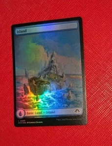 MTG *FOIL FULL ART * Modern horizons 3 ISLAND NM - Imagen 1 de 5