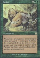 [1x] Foster - Foil - Played, English - Mercadian Masques MTG Magic