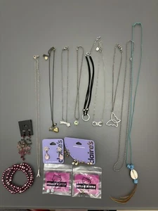 Lot of Kids & Teens Jewelry Necklaces Bracelets Earrings Claire’s Hello Kitty - Picture 1 of 10
