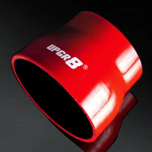 Universal UPGR8 4-PLY 3.0'' to 3.75'' Red Straight Reducer Coupler Silicone Hose - Foto 1 di 1