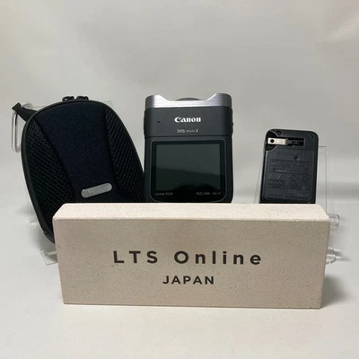 Canon iVIS mini X Digital Video Camera 12.8 MP CMOS Used Japan In-stock - Image 1 of 4