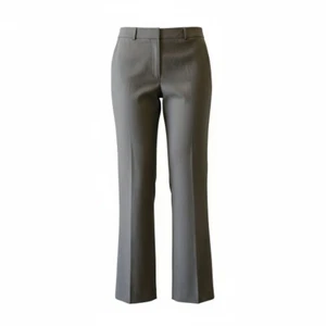 Lafayette 148 NY Wollhose Damen 6 grau weites Bein Anzughose Arbeit - Bild 1 von 13