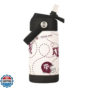 Logo Brands NCAA Texas AandM Aggies Mascot Stainless-Steel Kids B - Picture 1 of 5