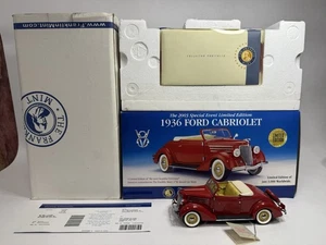 Franklin Mint 1936 Ford Cabriolet – 2003 Special Event Limited Edition 1:24 C24 - Picture 1 of 24