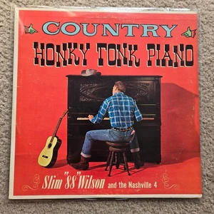 COUNTRY Honky Tonk Piano Slim 88 WIlson LP Vinyl Record 12" - Picture 1 of 4