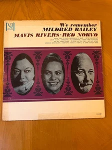 Mavis Rivers & Red Norvo We Remember Mildred Bailey 1964 LP Vinyl Record Music  - Picture 1 of 2