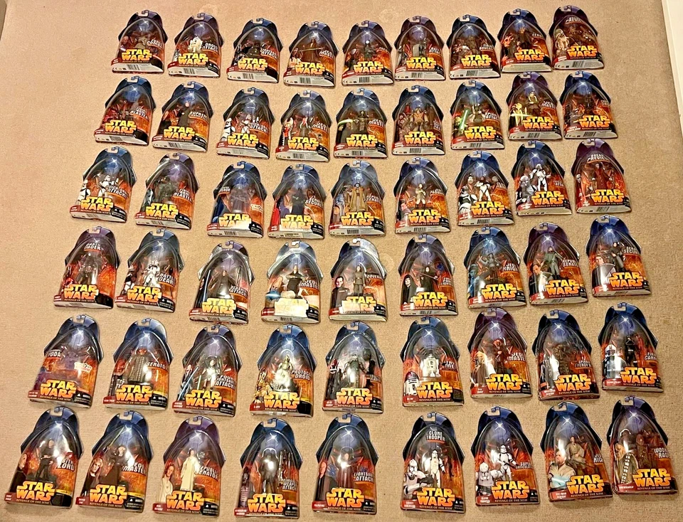 Star Wars Revenge Of The Sith Action Figures! - Image 1 of 1