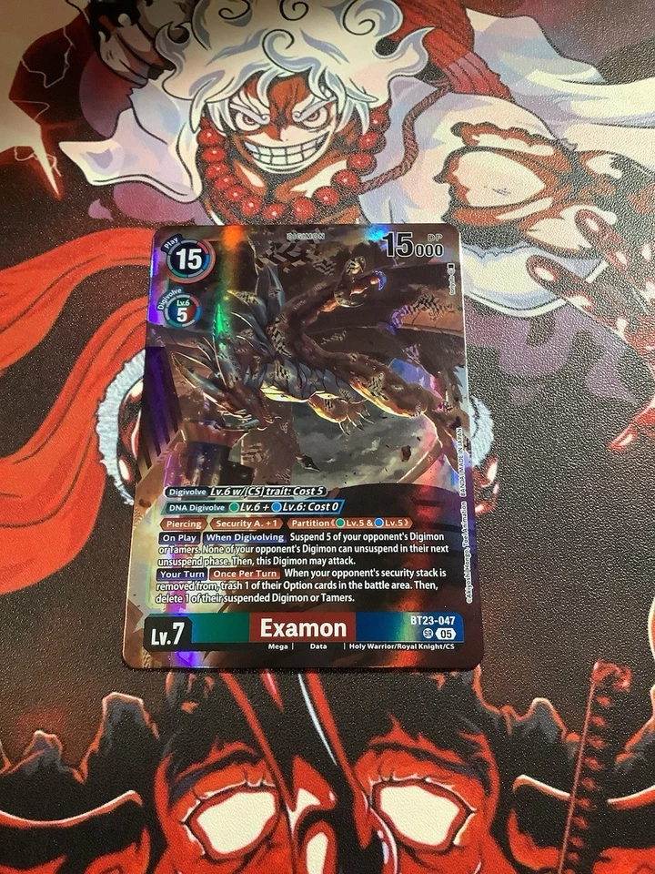 Digimon Card Game Examon BT23-047 SR BT23 Hackers Slumber - Image 1 of 1