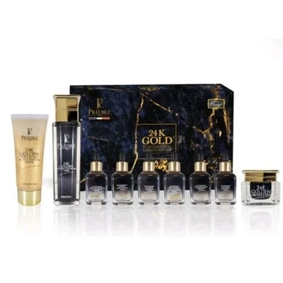 ¡NUEVO! Predire Paris Oro 24K Impecable Facial PIEL Resplandeciente Set SELLADO $5900 Foto 1 de 4
