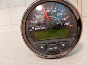 SUZUKI MULTI FUNCTION DIGITAL SPEED GAUGE PARTNR 34100-98J01 - Picture 1 of 2