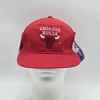 Gorra de baloncesto vintage Chicago Bulls Drew Pearson Companies SnapBack NBA nueva con etiquetas Foto 1 de 4