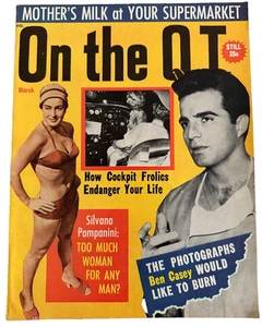 Vintage März 1963 ON THE QT Magazin mit Sean Flynn M. Monroe Ann Margaret Band 6 Nr. 6 - Bild 1 von 10
